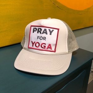 Pray for Yoga Trucker Hat